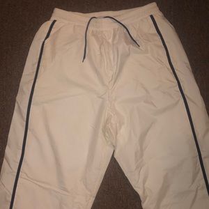 Women white sweatpants SIZE  L